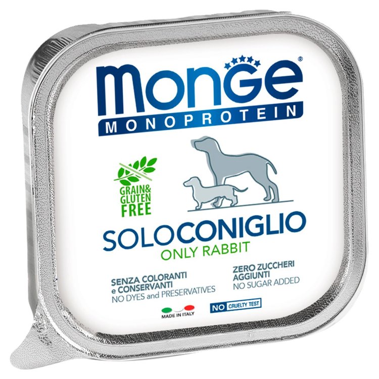 Monge (Монж) dog monoproteico solo консервы для собак паштет 150 г