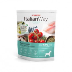 Italian Way (Итальян Вэй) Беззерновой корм для собак малых пород с форелью и черникой,контроль веса и профилактика аллергии