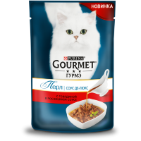 Gourmet Perle Соус Де-люкс для кошек, 85г