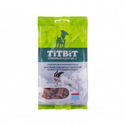 TiTBiT хрустящие подушечки с начинкой со вкусом говядины и сыра для собак маленьких пород