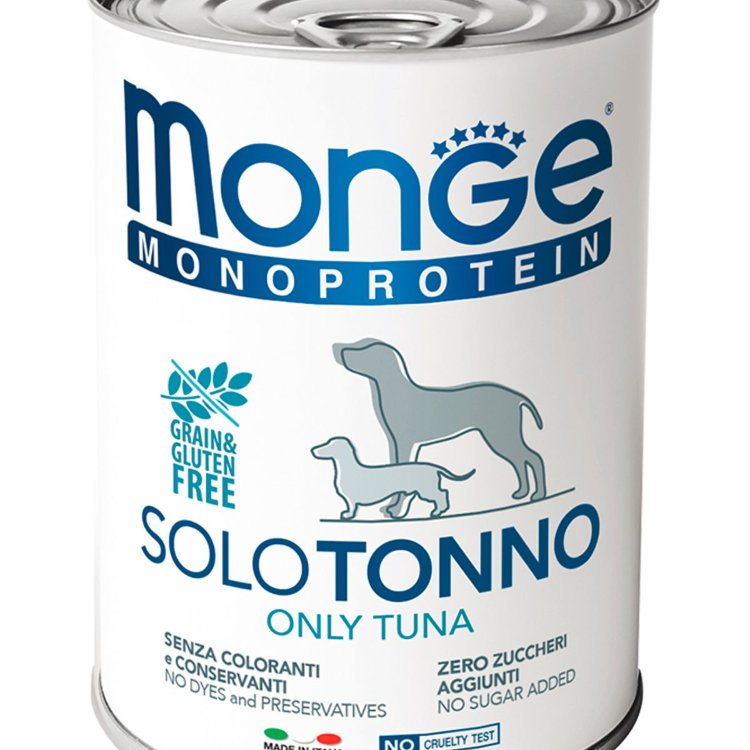 Monge (Монж) dog monoproteico solo консервы для собак паштет 400 г