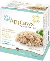 Applaws (Аплаус) набор паучей для кошек "радуга вкусов в желе" (cat jelly pouch multipack)