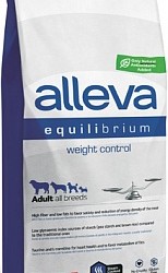 Alleva (Алева) equilibrium weight control adult all breeds Полнорационный корм для взрослых собак всех пород. Контроль веса