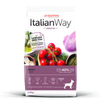 Italian Way (Итальян Вэй) Беззерновой корм для собак малых пород с чувствительным пищеварением с уткой