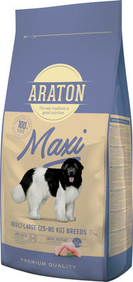 ARATON (Аратон) dog adult maxi Для взрослых собак крупных пород с мясом птицы