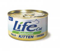 Lifecat (Лайфкет) kitten - консервы для котят с курицей