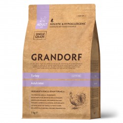 Grandorf (Грандорф)  Turkey&Rice MINI (индейка для взрослых собак мини пород)