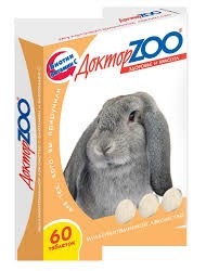 Доктор zoo мультивитаминное лакомство для кроликов