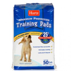 Hartz puppy training pads впитывающие пеленки для щенков и собак