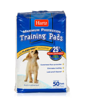 Hartz puppy training pads впитывающие пеленки для щенков и собак