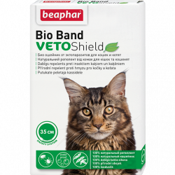 Beaphar ошейник от насекомых  для кошек и котят (bio)