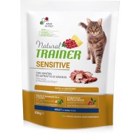Natural Trainer (Натурал Тренер) Сухой корм для взрослых кошек склонных к аллергии с уткой (SENSITIVE ADULT WITH DUCK)