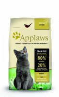 Applaws (Аплаус) беззерновой для пожилых кошек "курица овощи: 80 20%" (dry cat senior)