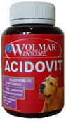 Wolmar winsome acidovit для дополнения суточной потребности в водо- и жирорастворимых витаминах и подержанию здорового баланса микрофлоры в желудочно-кишечном тракте у собак всех возрастов