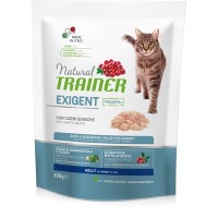 Natural Trainer (Натурал Тренер) Сухой корм для взрослых привередливых кошек с белым мясом