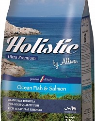 Alleva (Алева) holistic ocean fish&salmon Полнорационный корм для cобак Океаническая рыба с Лососем