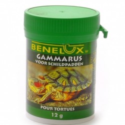 Benelux сушеный гаммарус, корм для черепах (gammarus turtle food)
