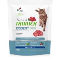 Natural Trainer (Натурал Тренер) Сухой корм для взрослых привередливых кошек с говядиной и курицей(ADULT WITH BEEF)