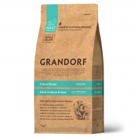 Grandorf (Грандорф) DOG 4 Meat PROBIOTIC MED&MAXI (4 мяса с пробиотиками для собак средних и крупных пород)