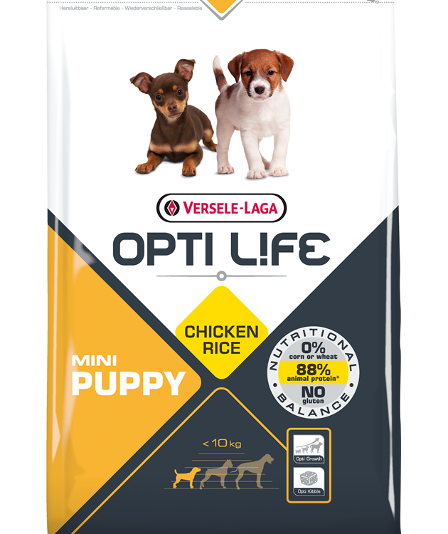 Opti Life (Опти Лайф) Для щенков малых пород с курицей (Puppy Mini)
