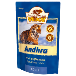 Wildcat (Вайлдкэт) Andhra пауч. д/кошек (форель, лосось)