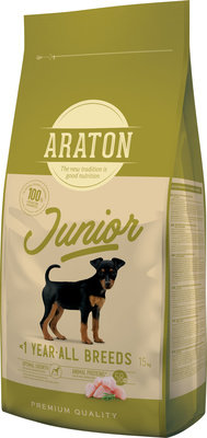 ARATON (Аратон) dog junior Для щенков с мясом птицы