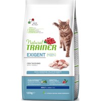 Natural Trainer (Натурал Тренер) Сухой корм для взрослых привередливых кошек, с индейкой