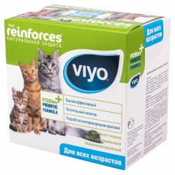 Viyo Пробиотический напиток VIYO Reinforces для кошек всех возрастов 7пак*30г