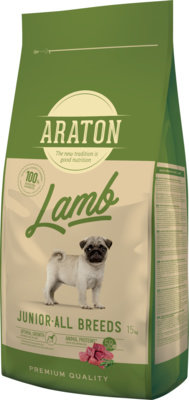 ARATON (Аратон) dog junior lamb Для щенков с ягненком и рисом