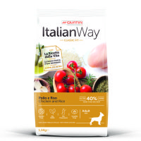 Italian Way (Итальян Вэй) Сухой корм для собак малых пород с курицей и рисом