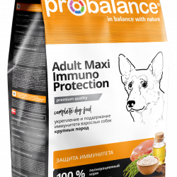 Probalance (Пробаланс) Сухой корм для взрослых собак крупных пород,  укрепление и поддержание иммунитета