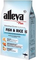 Alleva (Алева) plus gluten free fish&rice Полнорационный корм без глютена для собак Рыба с Рисом