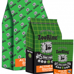 ZooRing (Зооринг) Active Dog Стандарт Птичий Микс и рис