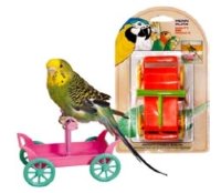 Penn-plax игрушка д птиц тележка с жердочкой