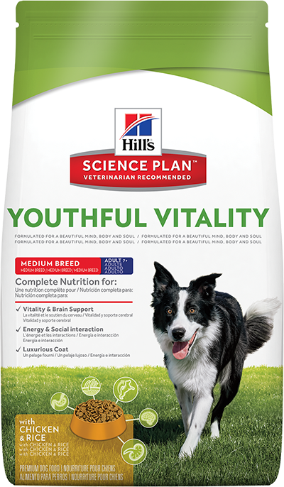 Hill`s (Хилс) Для пожилых собак 7+ (Youthful Vitality)