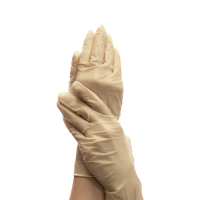 Перчатки Top Glove латекс.смотровые, двойного хлорирования нестерильные неопудренные, текстурированные,50пар