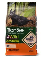 Monge (Монж) dog grain free mini беззерновой корм для собак мелких пород утка с картофелем