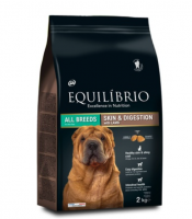 Equilibrio (Эквилибрио) Сухой корм для взрослых собак  с ягненком для здоровой кожи и чувствительного пищеварения ( Skin& Digestion Lamb)