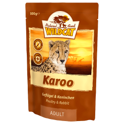 Wildcat (Вайлдкэт) Karoo adult пауч. д/кошек(кролик)