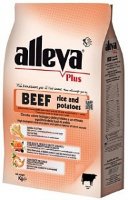 Alleva (Алева) plus gluten free beef, rice&potatoes Полнорационный корм без глютена для собак Говядина с Рисом и Картофелем