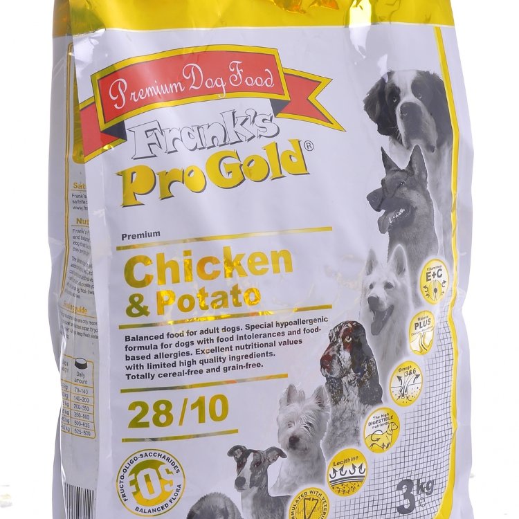 Frank's ProGold (Франкс ПроГолд) для собак беззерновой: с курицей и молодым картофелем (chicken&potato 28 10)