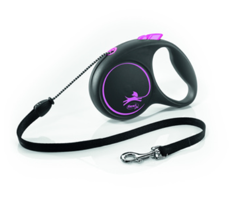 Flexi (Флекси) Рулетка-трос для собак до 8кг, 3м (Black Design XS Cord 3m)