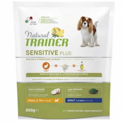 Natural Trainer (Натурал Тренер) Сухой корм для взрослых собак малых пород гипоаллергенный с кроликом (SENSITIVE PLUS)