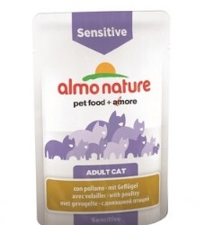 Almo Nature (Алмо Натур) паучи для кошек для улучшения работы кишечника (functional - sensitive) 70г