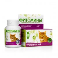 Веда фитомины® с урологическим фитокомплексом для кошек функциональный корм