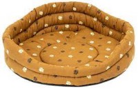 Моськи-Авоськи Лежанка круглая стёганая с подушкой (хлопок, периотек), 47,5*47,5*21,5
