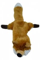 Papillon игрушка для собак "лиса", плюш (plush fox with squeak)