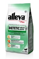 Alleva (Алева) plus gluten free dietetic reduced calories Полнорационный корм без глютена для собак склонных к набору лишнего веса