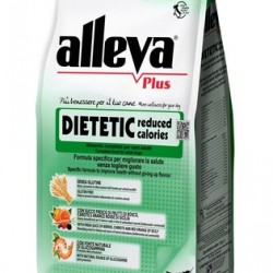 Alleva (Алева) plus gluten free dietetic reduced calories Полнорационный корм без глютена для собак склонных к набору лишнего веса