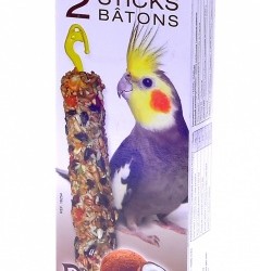 Benelux лакомые палочки с кокосом для длиннохвостых попугаев (seedsticks parakeet coconut x 2 pcs)